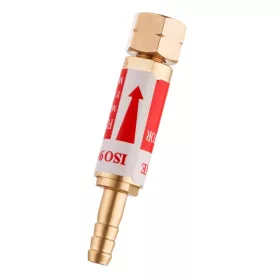   Dispozitiv de siguranță uscată acetilenă-propan, 3/8" filet stânga, 8mm racord