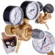 Reductor gaz MINI TC Technic Argon/CO2, 0-10 bar, 20 l/min, alamă