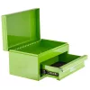 BIG RED Cutie Scule Metalică cu Sertar, 26x14x17 cm, Verde