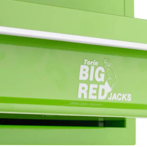 BIG RED Cutie Scule Metalică cu Sertar, 26x14x17 cm, Verde