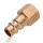 Conector rapid aer comprimat din alamă, 1/4" filet interior, 35 mm