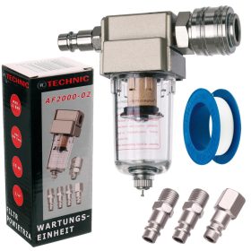   TC Technic AF2000 Filtru de Aer și Separator Apă Compresor 1/4"