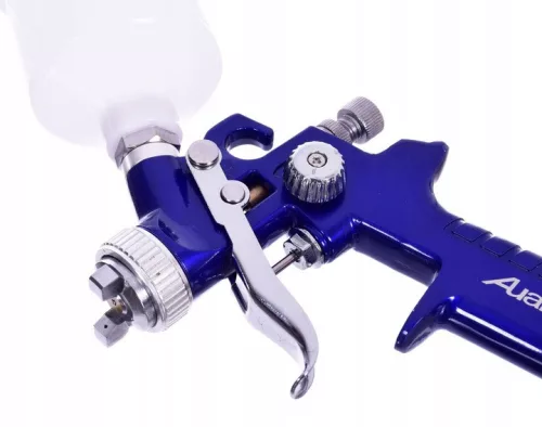 Pistol de Vopsit AUARITA H-2000 Mini HVLP, 3 Duze Interșanjabile