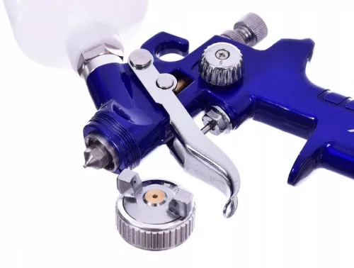 Pistol de Vopsit AUARITA H-2000 Mini HVLP, 3 Duze Interșanjabile