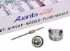 Pistol de Vopsit AUARITA H-2000 Mini HVLP, 3 Duze Interșanjabile