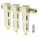 Set filtre aer pneumatic 3 piese, 1/4", 5 μm, cu separator de apă