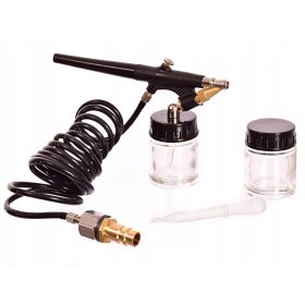   Pistol Aerograf pentru Modelism BD-138, Duză 0.8 mm, Set Complet