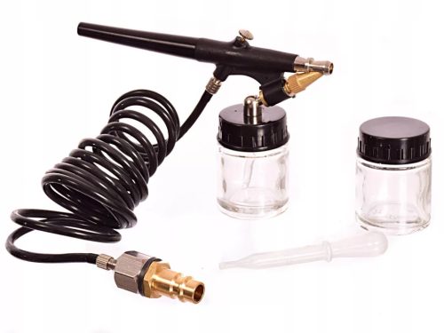 Pistol Aerograf pentru Modelism BD-138, Duză 0.8 mm, Set Complet