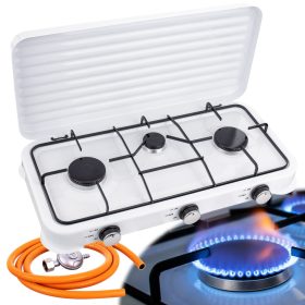 Aragaz Portabil GPL 3 Arzătoare cu Set Complet