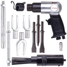 Ciocan pneumatic cu ace și daltă, 6,3 bar