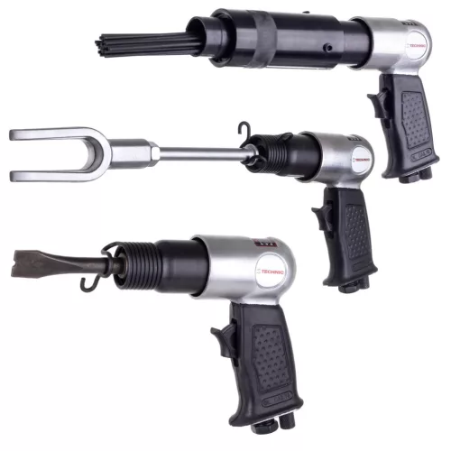 Ciocan pneumatic cu ace și daltă, 6,3 bar