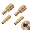 Set Cuplaje Rapide Pneumatice Duble Tip 26, Auto-blocante, Furtun 12mm