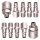 Set 10 Cuplaje Rapide Pneumatice cu Filet 1/4 inch