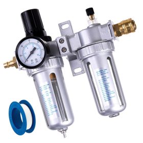   Unitate Pregătire Aer 3 în 1, 1/2 inch, Filtru, Lubrificator, Reductor