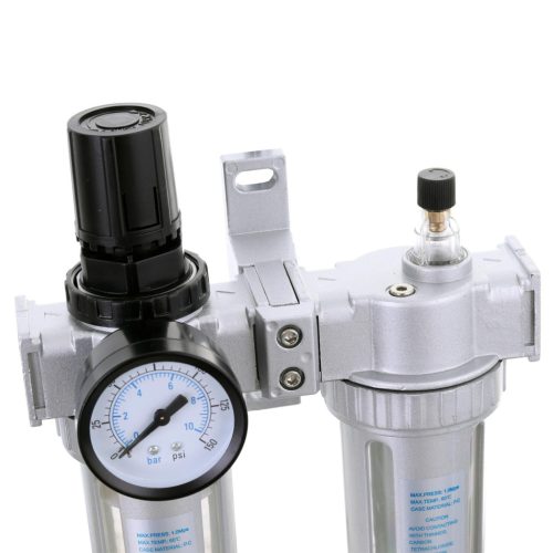 Unitate Pregătire Aer 3 în 1, 1/2 inch, Filtru, Lubrificator, Reductor