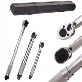 Set Chei Dinamometrice cu Clichet, 3 Piese, 5-210 Nm