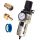 Unitate de Pregătire Aer Automată 1/2" cu Filtru și Reductor Presiune 4000 l/min