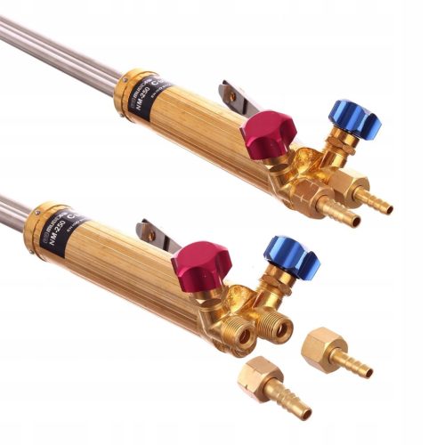 Kit Profesional Taiere Oxigaz Otel 450mm, cu Reductori si Furtun 10m