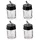 Set 4 Recipiente Sticlă BD-02, 22 ml pentru Aerograf