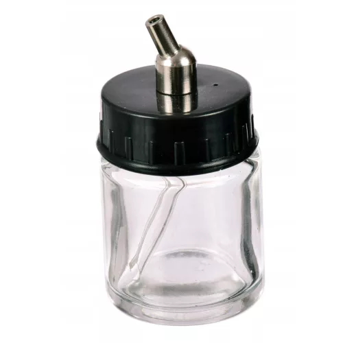 Set 4 Recipiente Sticlă BD-02, 22 ml pentru Aerograf