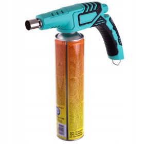   Arzător profesional gaz 1400W, 1300°C, duză alamă Ø 20mm, piezo