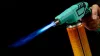 Arzător profesional gaz 1400W, 1300°C, duză alamă Ø 20mm, piezo
