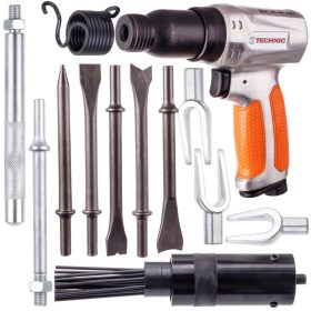 Ciocan Pneumatic cu Ace, 5 Vârfuri, Profesional