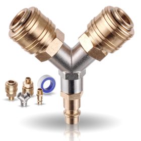 Kit Conector Rapid Pneumatic Fiting T 1/4", 16 bar