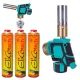 Arzător Gaz MAPP/Propan Kit 360° Aprindere Piezo
