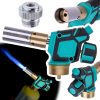 Arzător Gaz MAPP/Propan Kit 360° Aprindere Piezo