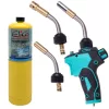 Set de lipit cu gaz MAPP/Propan 360°, piezo, 3 duze