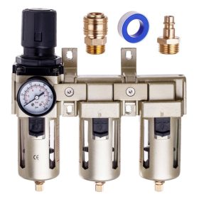   Stație profesională de preparare aer în 3 trepte, 1/2", cu drenaj automat