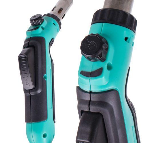 Stație de Lipit cu Gaz de Precizie, 1300°C, Aprindere Piezo, 2 Butelii MAPP