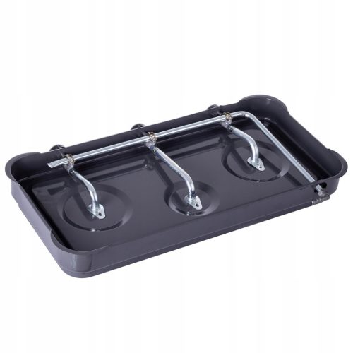 Plită Gaz Portabilă 3 Arzătoare, 5.5 kW, cu Paravânt