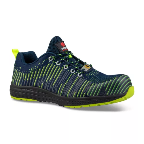 Pantofi de protecție Proof Lux S1P ESD, bombeu compozit, lamelă Kevlar și talpă EVA + cauciuc, 46