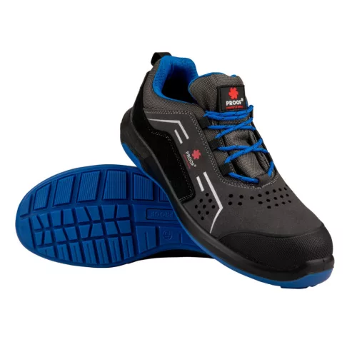 Pantofi de protecție KAPS7 Air S1PS cu bombeu compozit, lamelă Kevlar și talpă PU/TPU, absorbție a șocurilor