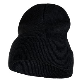   Șapcă de iarnă pentru muncitori, acril, neagră, mărime universală