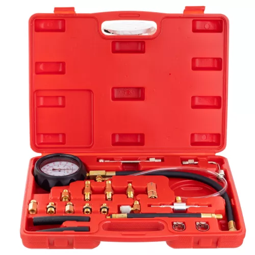 Kit Compresie Motoare Benzină Technic LT-A1005, 0-10 Bari, Furtun 100 cm