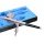 Aerograf Profesional FENGDA BD-132, Duză 0,3 mm cu Rezervor Lateral