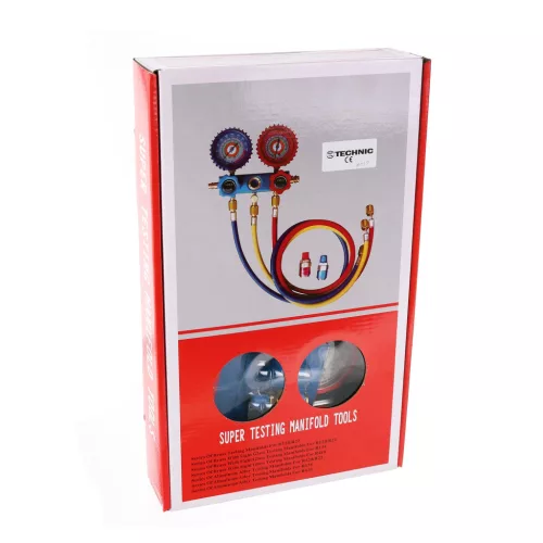 Set Distribuitor Măsurare Aer Condiționat TC Technic LT-A1039 R134 R12 R22