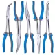 Set Clești Combinați Lungi 280 mm, 5 Buc., Oțel Crom-Vanadiu