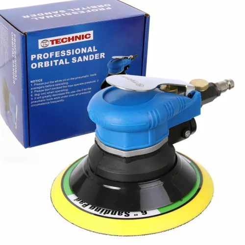 Șlefuitor Excentric Pneumatic TECHNIC 150 mm, Cursă 5 mm, 10.000 RPM
