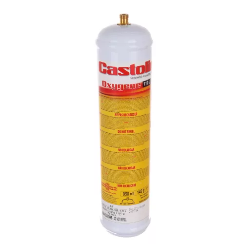 Butelie Oxigen Industrial Castolin 1L, 110 bar, pentru Sudură și Lipire