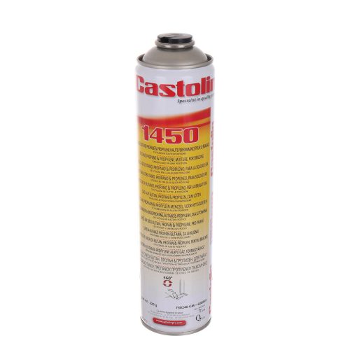 Cartuș de Gaz CASTOLIN 1450 Propan-Butan, 320ml, Filet 11mm
