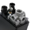 Comutator de Presiune NEMA MDR300 pentru Compresor 400V Trifazat
