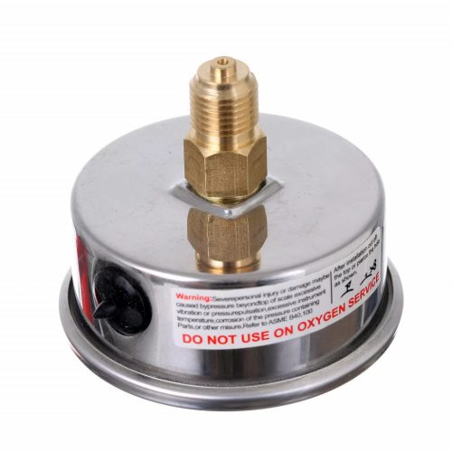 Manometru cu Glicerină TC Technic 63mm, 0-40 bar, Conexiune 1/4 Spate