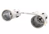Arzător Acoperiș Dublu Tub, 2 Duze 60mm, Furtun 5m