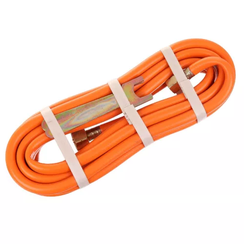 Arzător Acoperiș Dublu Tub, 2 Duze 60mm, Furtun 5m