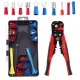 Set Clești Dezizolare și Sertizare TC Technic DN-F1339, 0.2-6mm, 10-22 AWG, cu 260 Accesorii