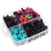 Set universal de fixare auto, 680 piese și 5 unelte demontare